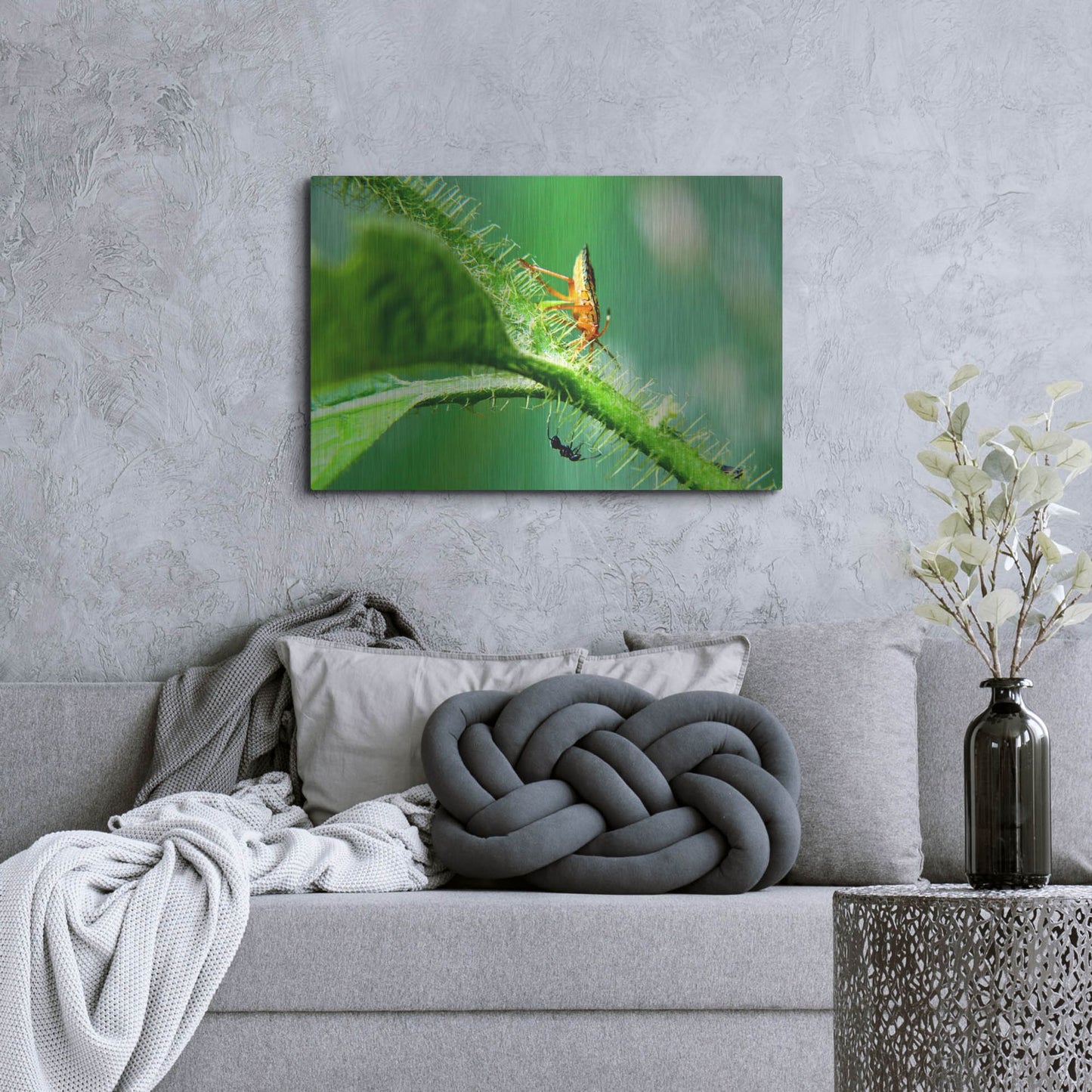 Luxe Metal Art 'Two Lane Highway' by Dana Brett Munach, Metal Wall Art,36x24