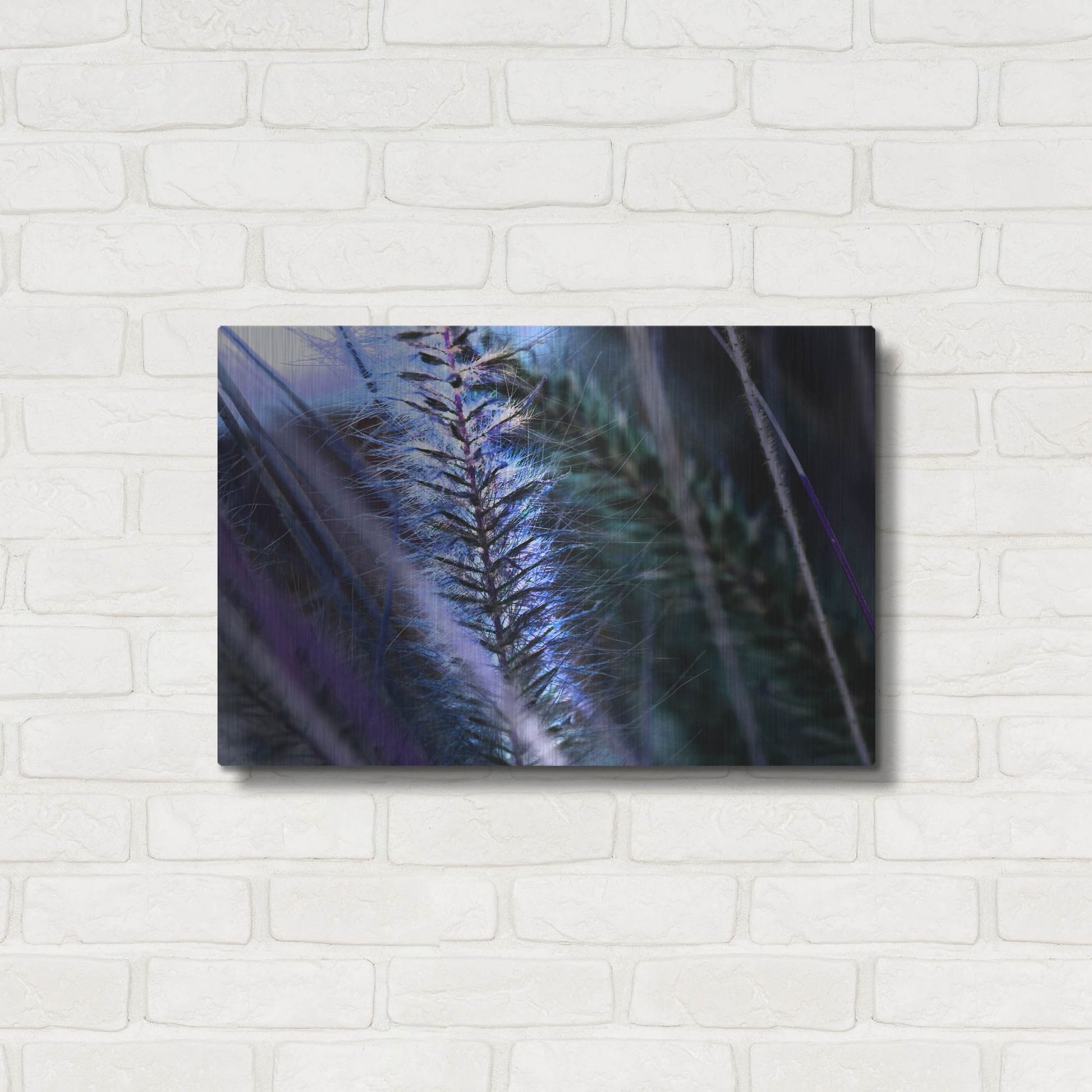 Luxe Metal Art 'Willow' by Dana Brett Munach, Metal Wall Art,24x16