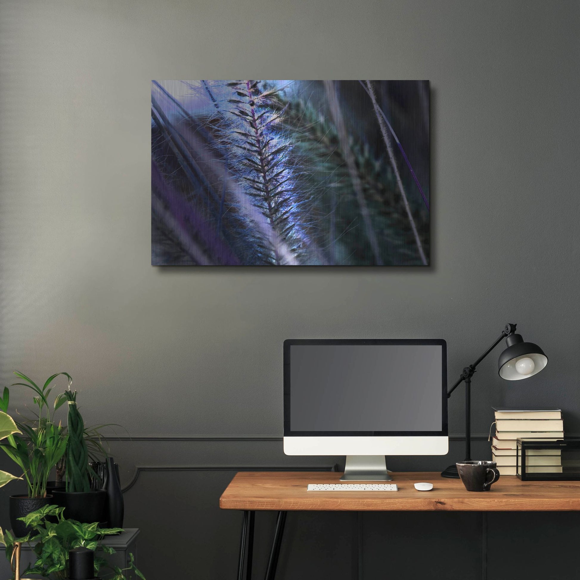 Luxe Metal Art 'Willow' by Dana Brett Munach, Metal Wall Art,36x24