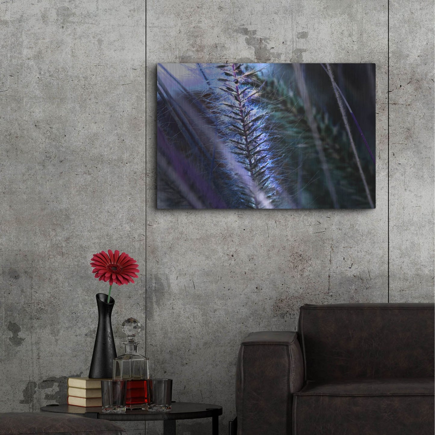 Luxe Metal Art 'Willow' by Dana Brett Munach, Metal Wall Art,36x24