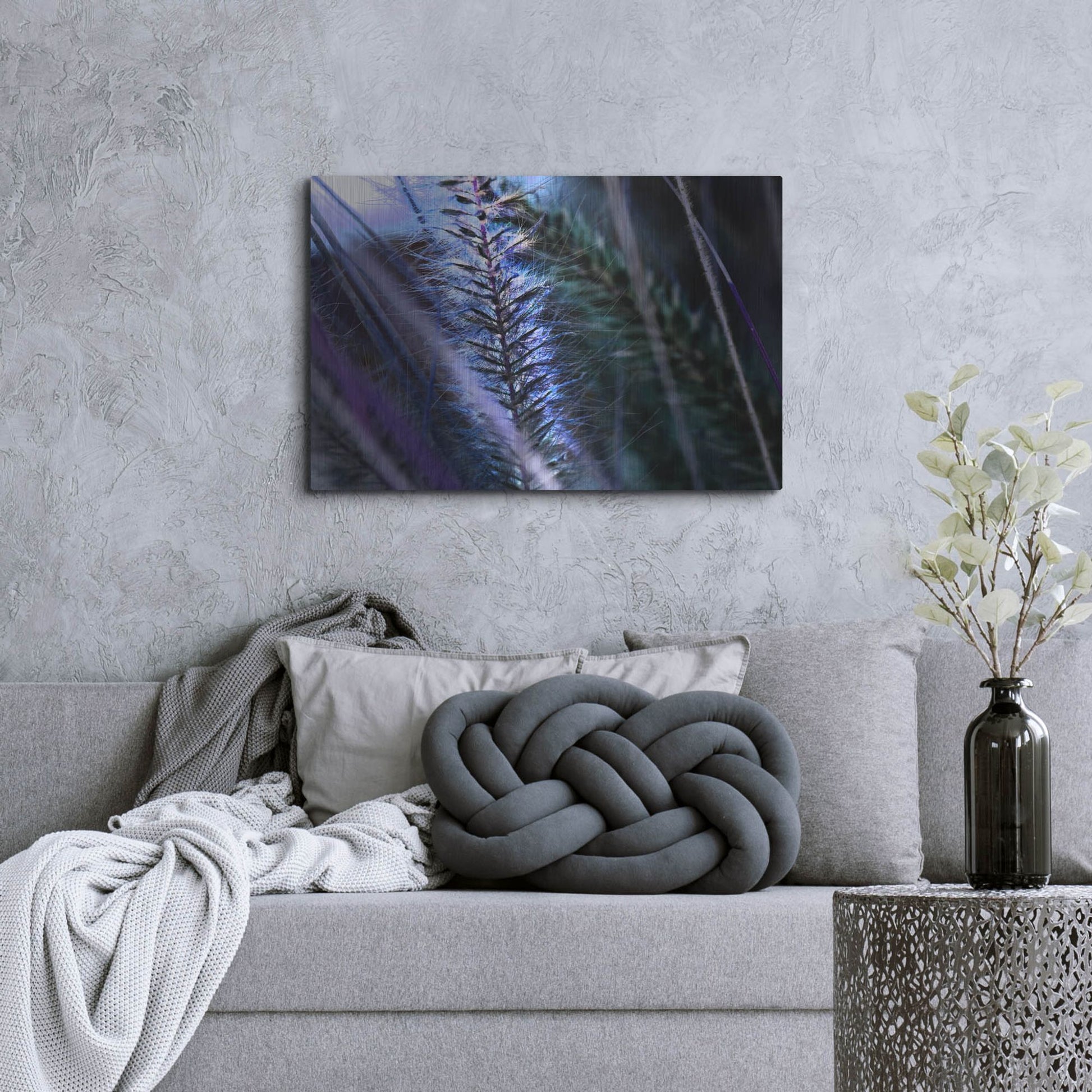 Luxe Metal Art 'Willow' by Dana Brett Munach, Metal Wall Art,36x24