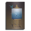Luxe Metal Art 'European Kingfisher' by Harro Maass, Metal Wall Art