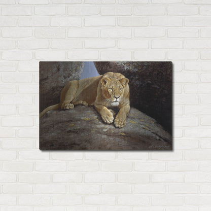 Luxe Metal Art 'Lioness' by Harro Maass, Metal Wall Art,36x24