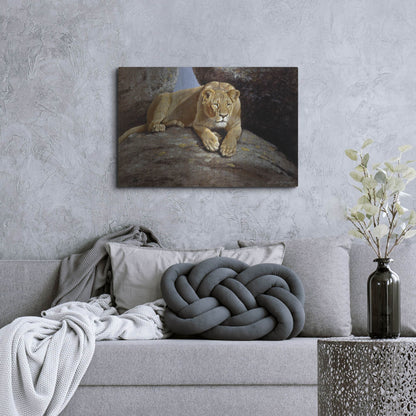 Luxe Metal Art 'Lioness' by Harro Maass, Metal Wall Art,36x24