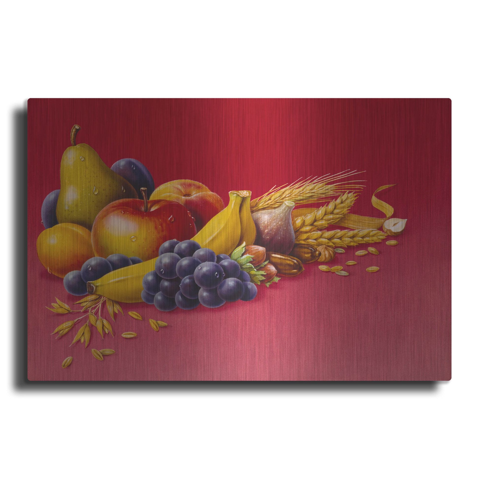 Luxe Metal Art 'Fruit        ' by Harro Maass, Metal Wall Art