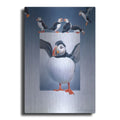 Luxe Metal Art 'Puffins' by Harro Maass, Metal Wall Art