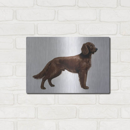 Luxe Metal Art 'Irish Setters' by Harro Maass, Metal Wall Art,16x12