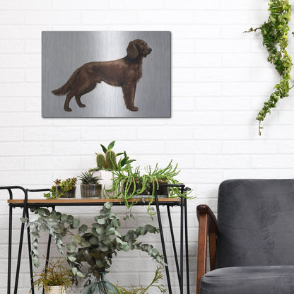 Luxe Metal Art 'Irish Setters' by Harro Maass, Metal Wall Art,16x12