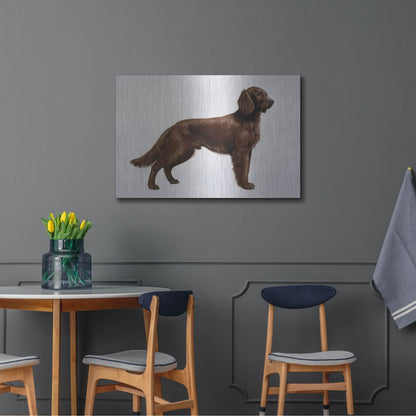 Luxe Metal Art 'Irish Setters' by Harro Maass, Metal Wall Art,36x24