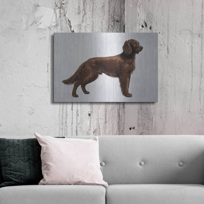 Luxe Metal Art 'Irish Setters' by Harro Maass, Metal Wall Art,36x24