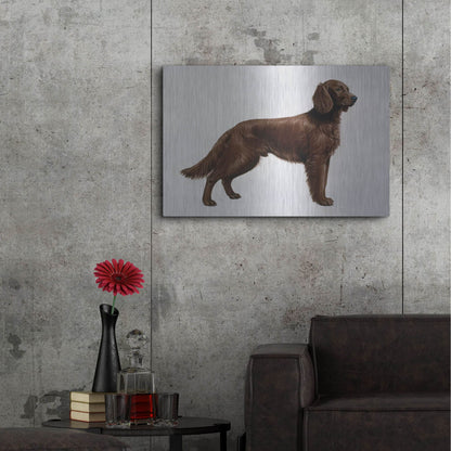 Luxe Metal Art 'Irish Setters' by Harro Maass, Metal Wall Art,36x24