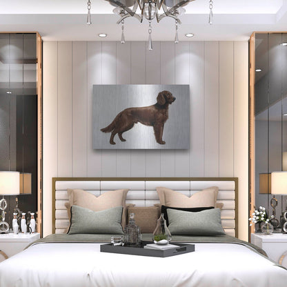 Luxe Metal Art 'Irish Setters' by Harro Maass, Metal Wall Art,36x24