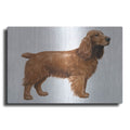Luxe Metal Art 'Cocker Spaniel' by Harro Maass, Metal Wall Art