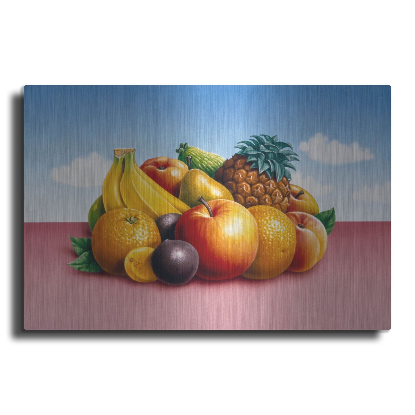 Luxe Metal Art 'Fruit 2' by Harro Maass, Metal Wall Art