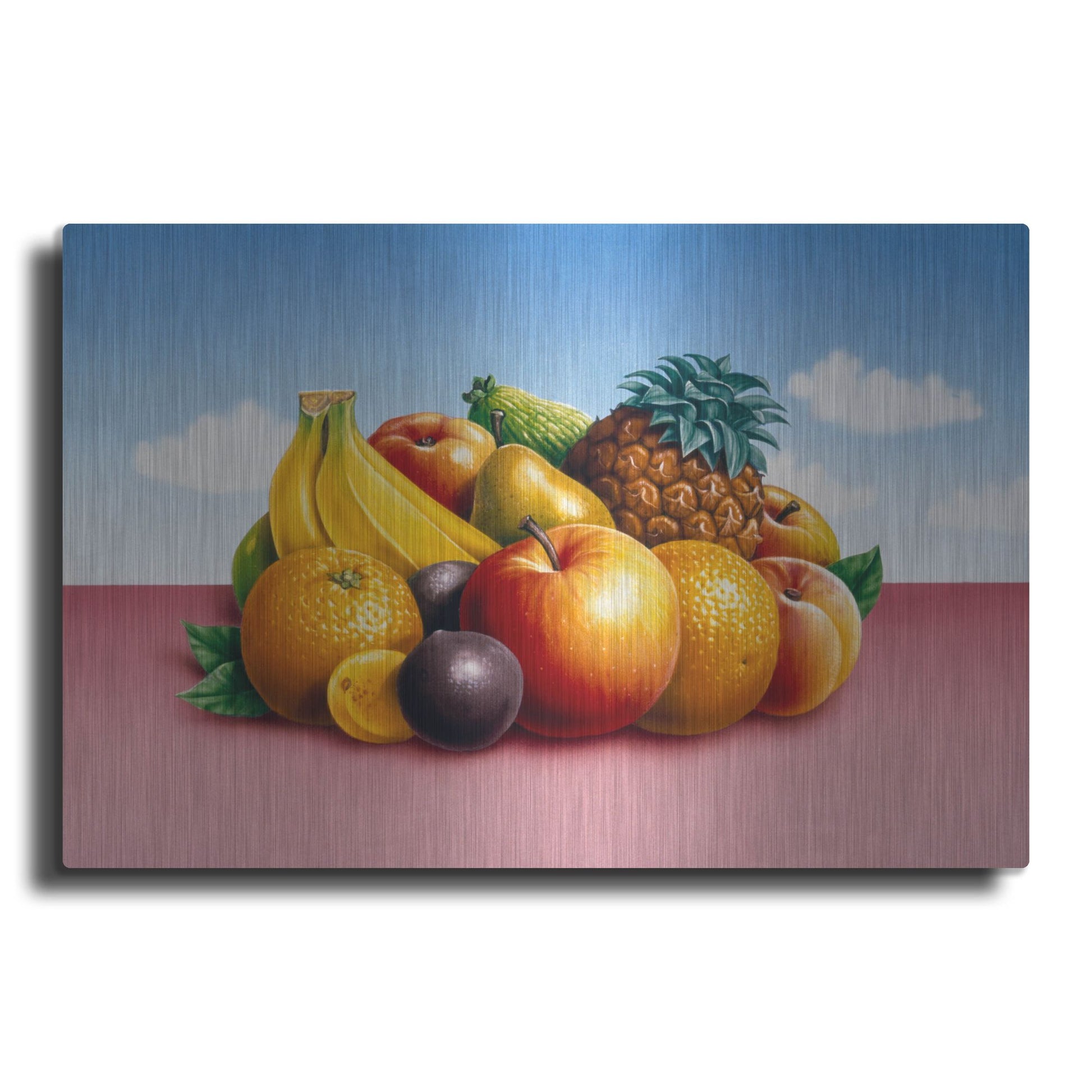 Luxe Metal Art 'Fruit 2' by Harro Maass, Metal Wall Art