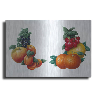 Luxe Metal Art 'Fruit 3' by Harro Maass, Metal Wall Art