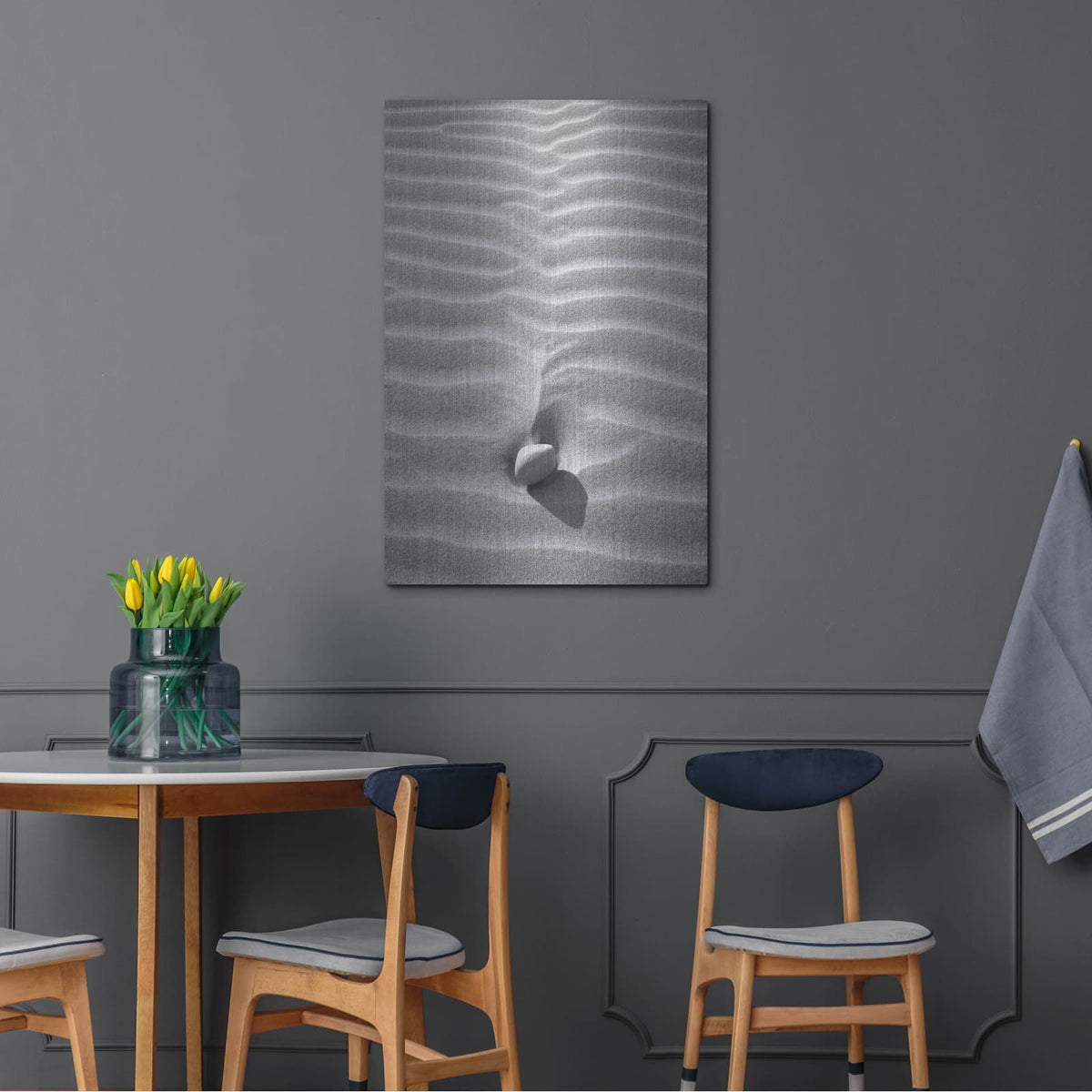 'Sand Wind and Light No 2' by Istvan Nagy – Metal Wall Art, 24x36 room view