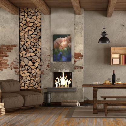 Luxe Metal Art 'Tulip No 1' by Istvan Nagy, Metal Wall Art,24x36