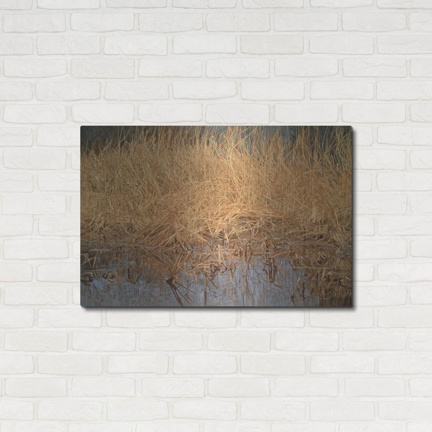 Luxe Metal Art 'Common Snipe' by Joh Naito, Metal Wall Art,36x24