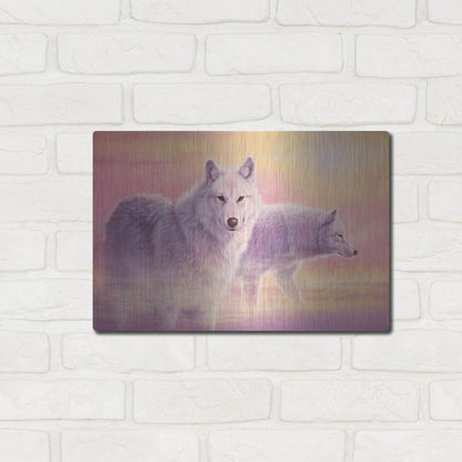 Luxe Metal Art 'Grace' by Joh Naito, Metal Wall Art,16x12