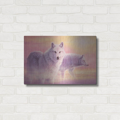 Luxe Metal Art 'Grace' by Joh Naito, Metal Wall Art,24x16