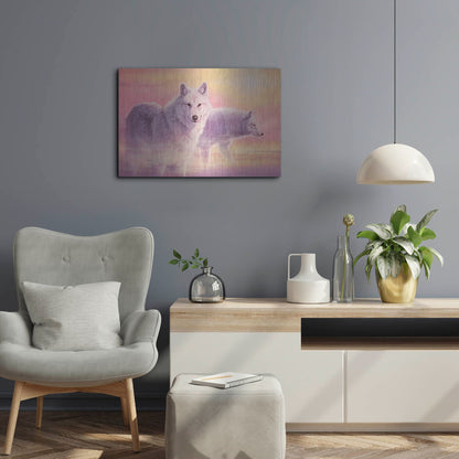 Luxe Metal Art 'Grace' by Joh Naito, Metal Wall Art,24x16