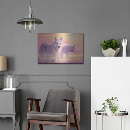 Luxe Metal Art 'Grace' by Joh Naito, Metal Wall Art,24x16