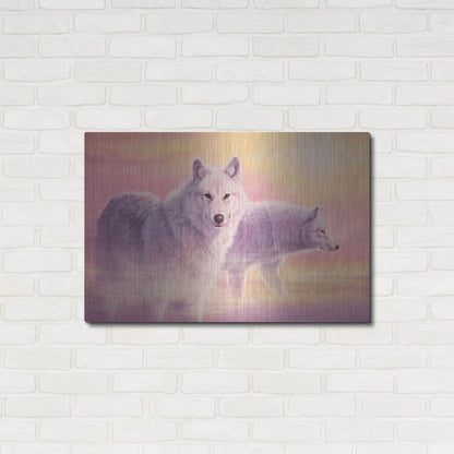 Luxe Metal Art 'Grace' by Joh Naito, Metal Wall Art,36x24