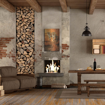 Luxe Metal Art 'In The Morning Sun' by Joh Naito, Metal Wall Art,24x36