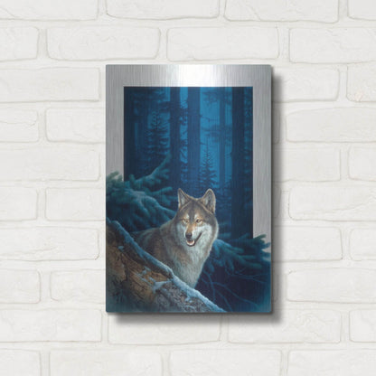 Luxe Metal Art 'Invitation' by Joh Naito, Metal Wall Art,12x16