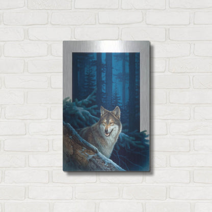 Luxe Metal Art 'Invitation' by Joh Naito, Metal Wall Art,16x24