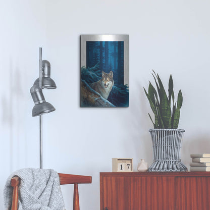 Luxe Metal Art 'Invitation' by Joh Naito, Metal Wall Art,16x24