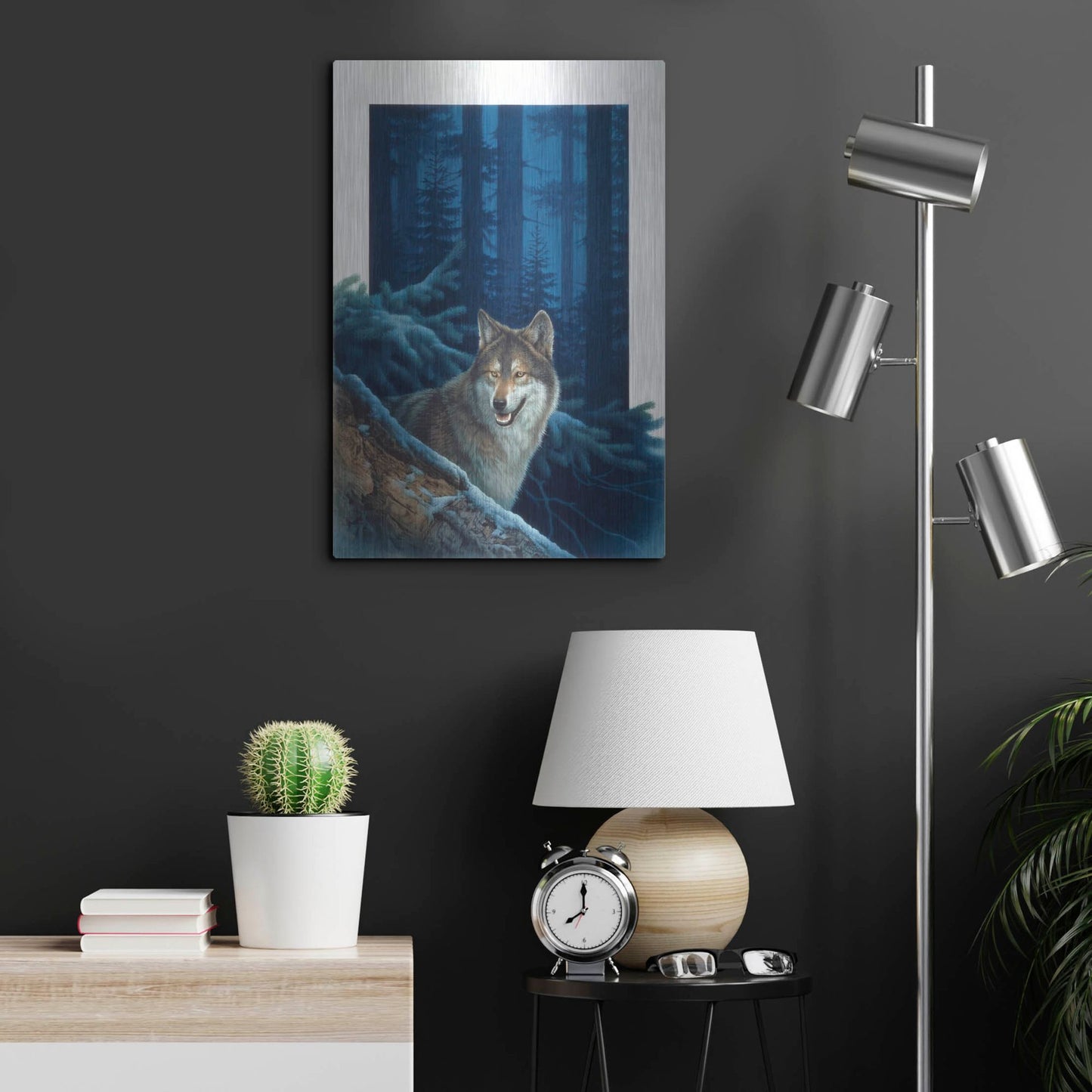 Luxe Metal Art 'Invitation' by Joh Naito, Metal Wall Art,16x24