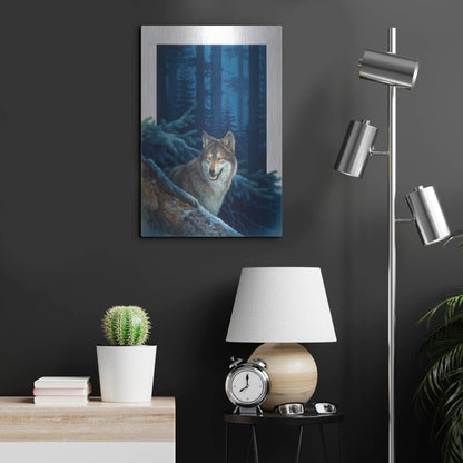 Luxe Metal Art 'Invitation' by Joh Naito, Metal Wall Art,16x24