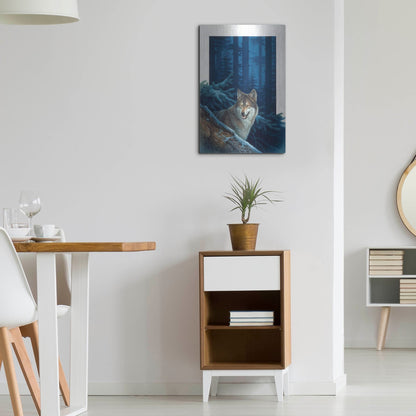 Luxe Metal Art 'Invitation' by Joh Naito, Metal Wall Art,16x24