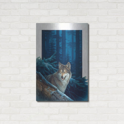 Luxe Metal Art 'Invitation' by Joh Naito, Metal Wall Art,24x36