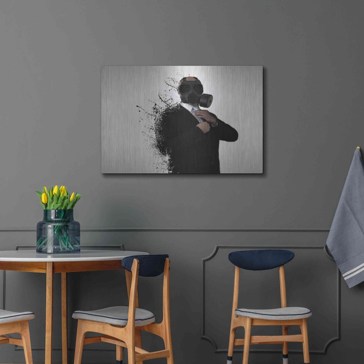'Dissolution of Man' by Nicklas Gustafsson – Metal Wall Art, 36x24 room view