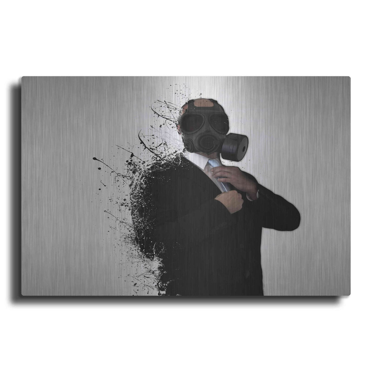 'Dissolution of Man' by Nicklas Gustafsson – Metal Wall Art