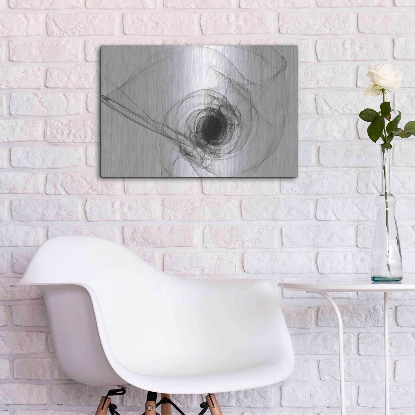 Luxe Metal Art 'Out of the Night' by Irena Orlov, Metal Wall Art,24x16