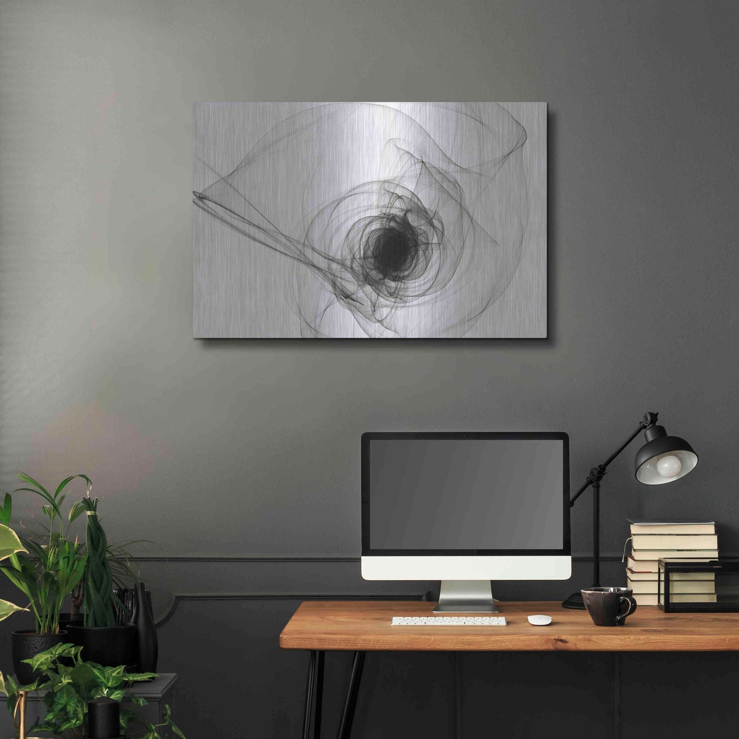 Luxe Metal Art 'Out of the Night' by Irena Orlov, Metal Wall Art,36x24