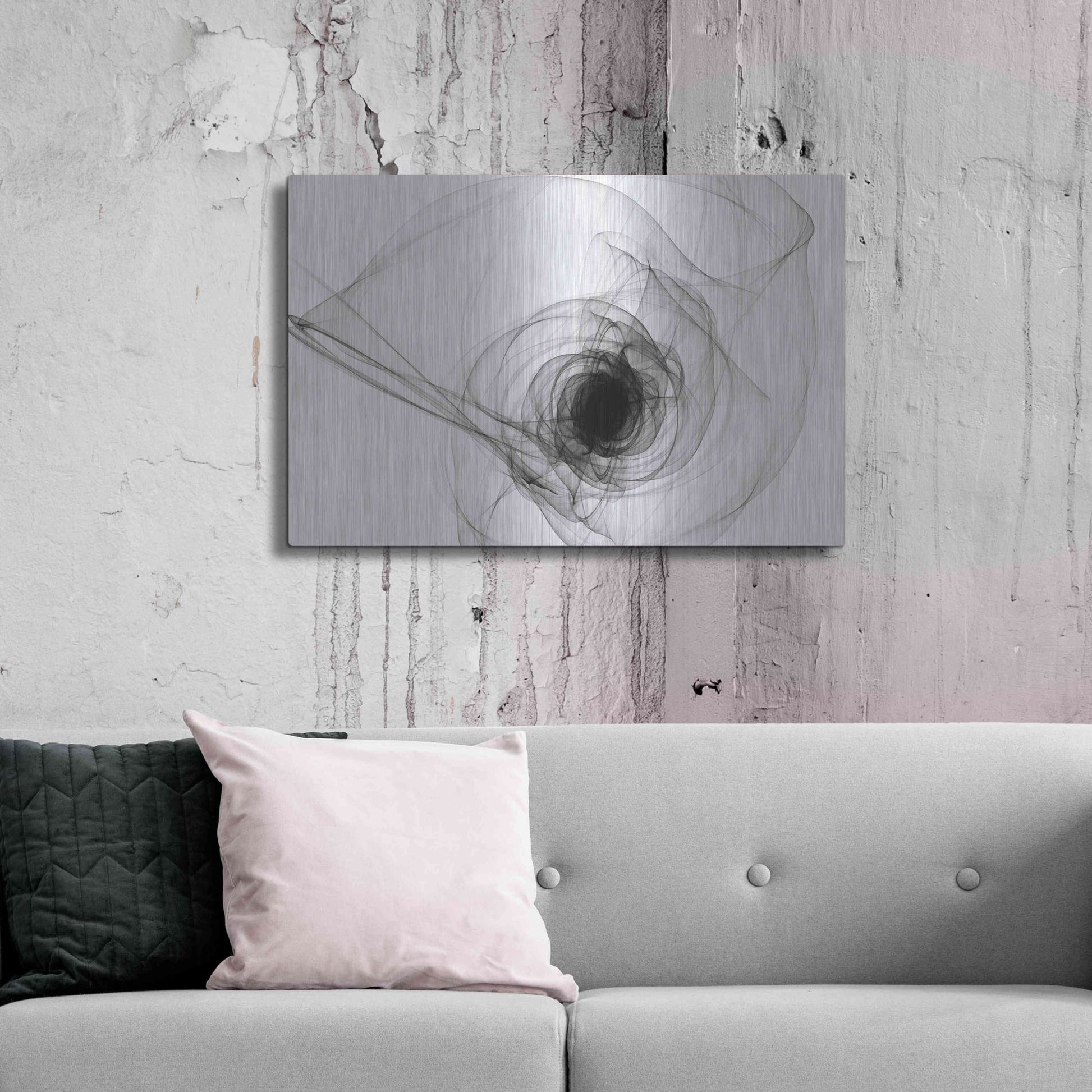 Luxe Metal Art 'Out of the Night' by Irena Orlov, Metal Wall Art,36x24