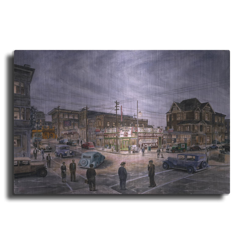 'A Night On Bunker Hill' by Stanton Manolakas – Metal Wall Art
