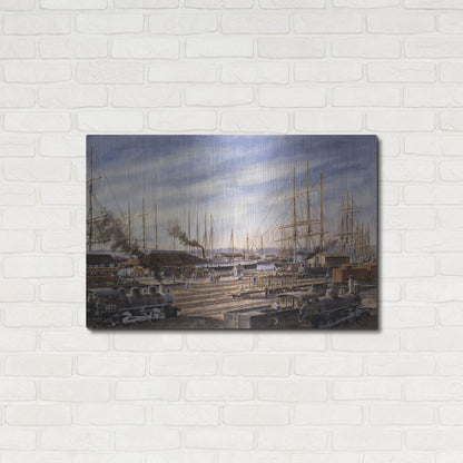 Luxe Metal Art 'San Pedro Sunrise 2' by Stanton Manolakas, Metal Wall Art,36x24