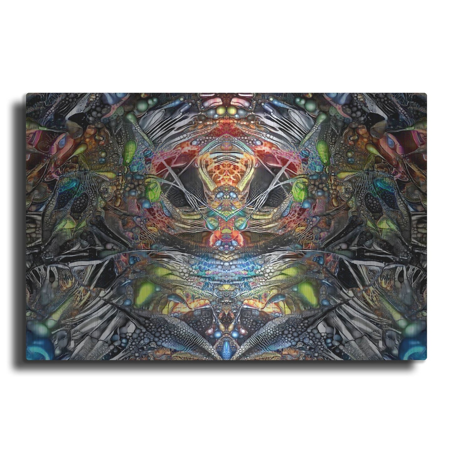 Luxe Metal Art '666' by Pedro Gavidia, Metal Wall Art