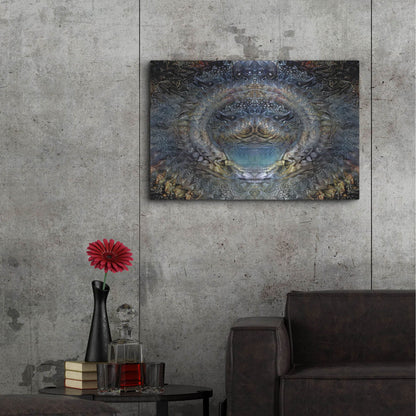 Luxe Metal Art 'Circle Of Life' by Pedro Gavidia, Metal Wall Art,36x24