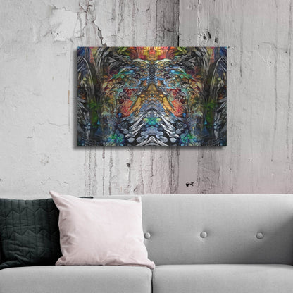 Luxe Metal Art 'Emerging' by Pedro Gavidia, Metal Wall Art,36x24