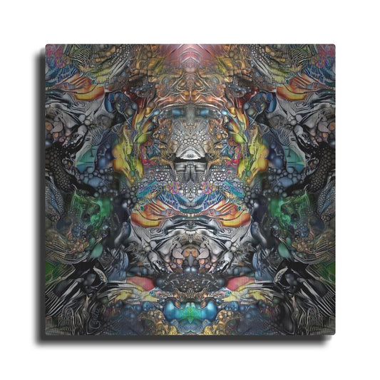 Luxe Metal Art 'Huitzilopochtli' by Pedro Gavidia, Metal Wall Art