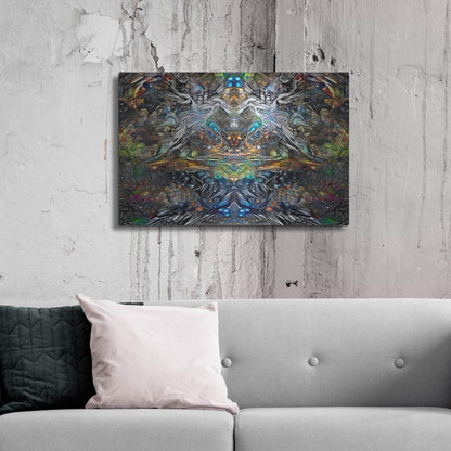 Luxe Metal Art 'Khepri' by Pedro Gavidia, Metal Wall Art,36x24