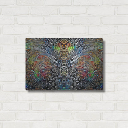 Luxe Metal Art 'King Of The Crickets' by Pedro Gavidia, Metal Wall Art,24x16