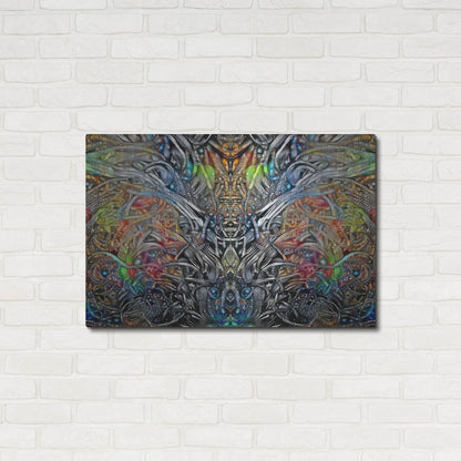 Luxe Metal Art 'King Of The Crickets' by Pedro Gavidia, Metal Wall Art,36x24